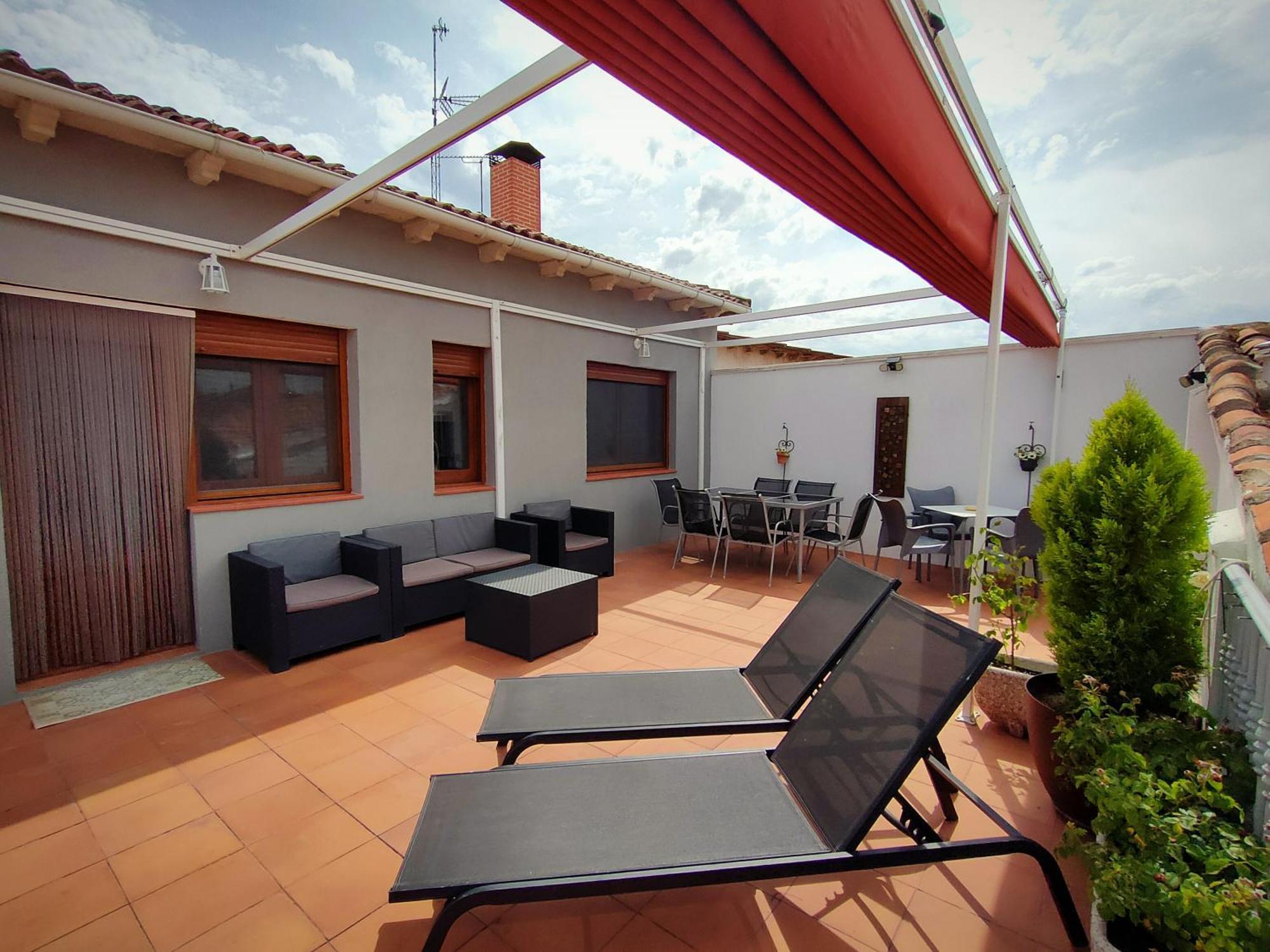 Casa Rural El Cano Nava del Rey Bagian luar foto