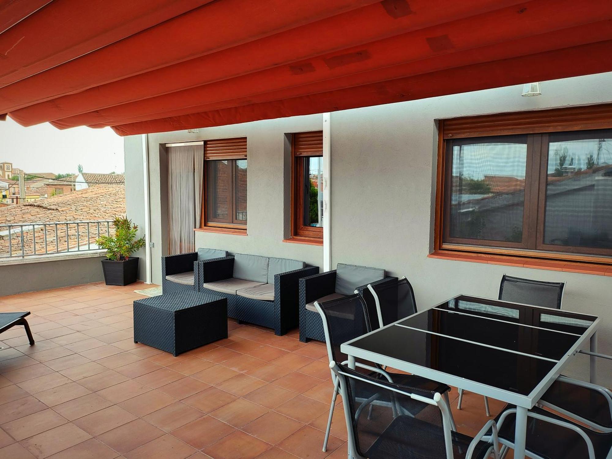 Casa Rural El Cano Nava del Rey Bagian luar foto